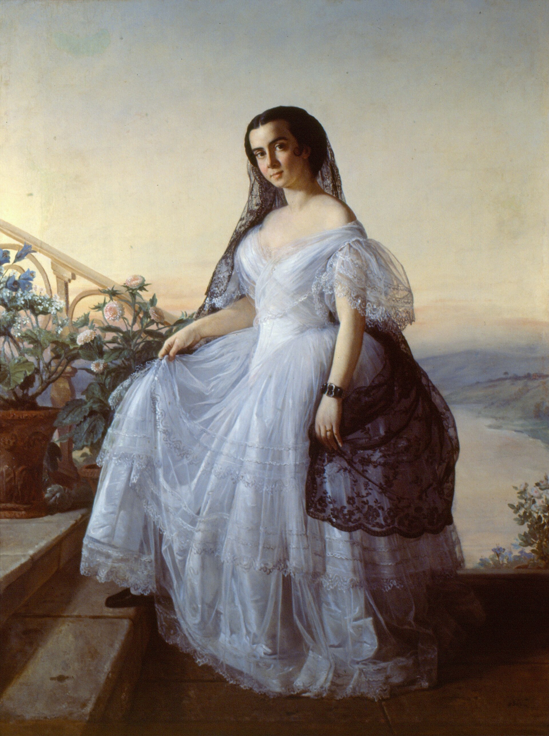 Imagem de referência de Retrato de uma mulher, descrito nos dados abertos como pintura de Jan Hals