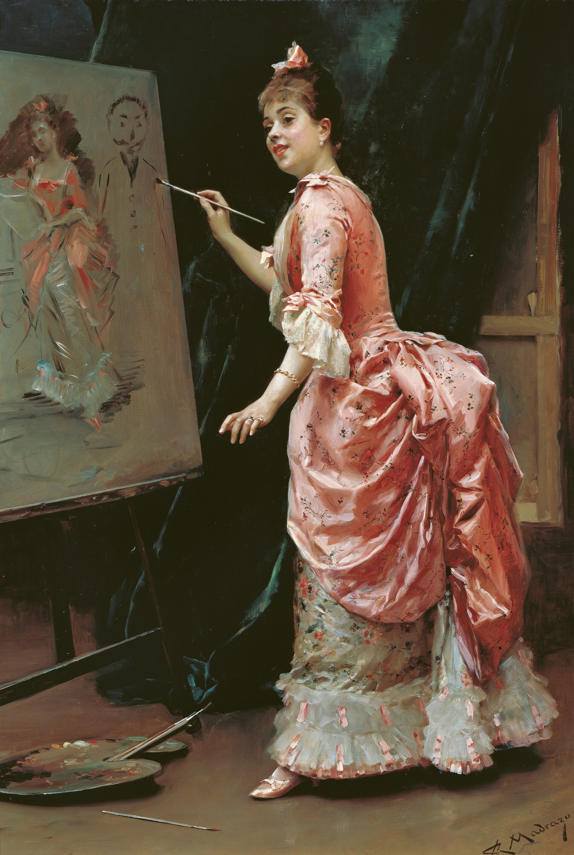 Imagem de referência de Ricardo de Madrazo y Garreta, descrito nos dados abertos como pintor espanhol