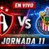 EN VIVO Atlas vs Chivas HOY 10 de Octubre | Clásico Tapatío Jornada 11 Apertura 2026 | Estadio Jalisco