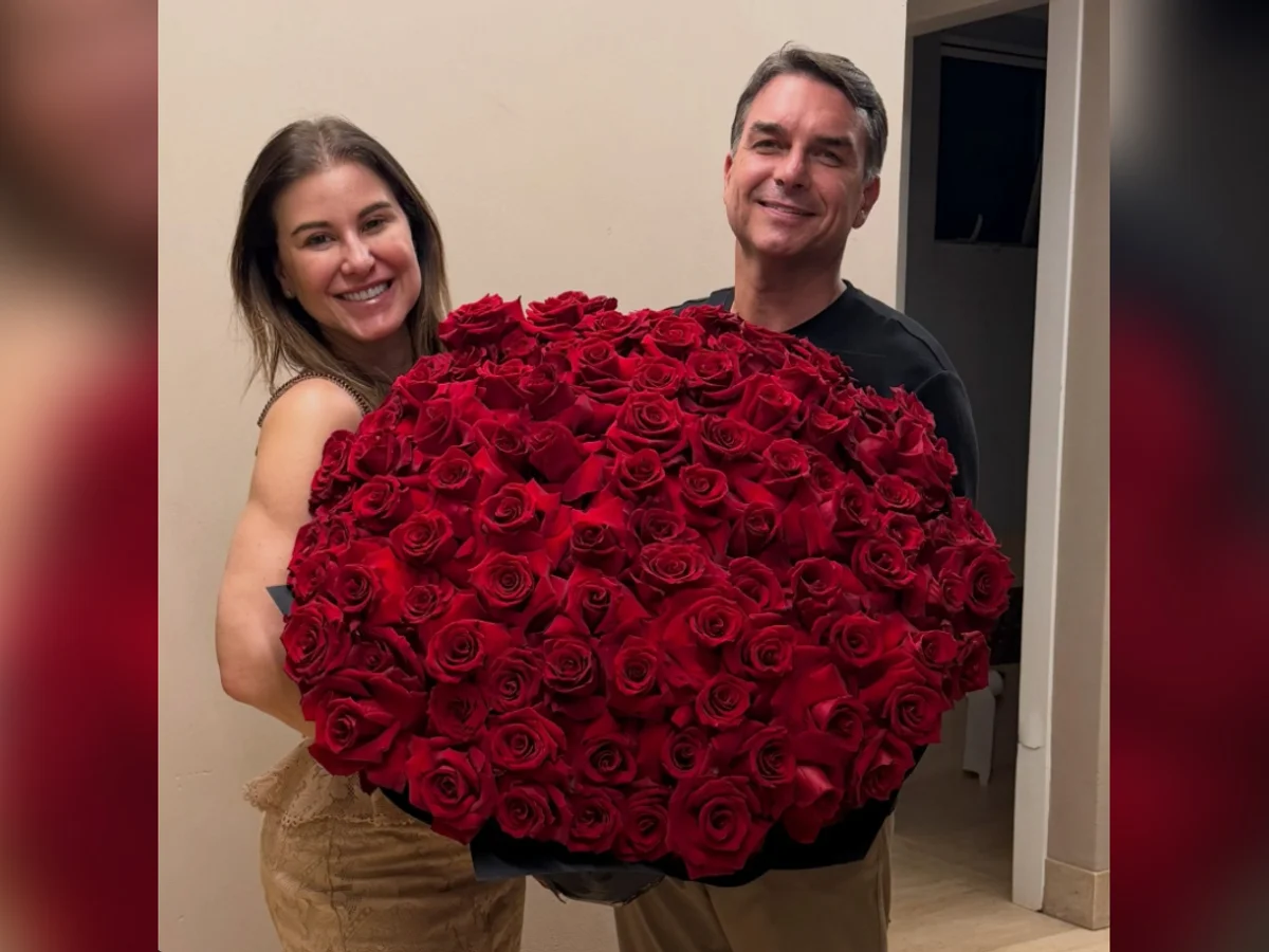 Flávio cancela participação em live para comemorar aniversário da esposa