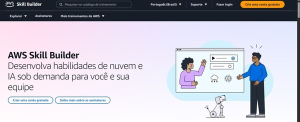 AWS Skill Builder: como fazer curso grátis de engenharia de prompts