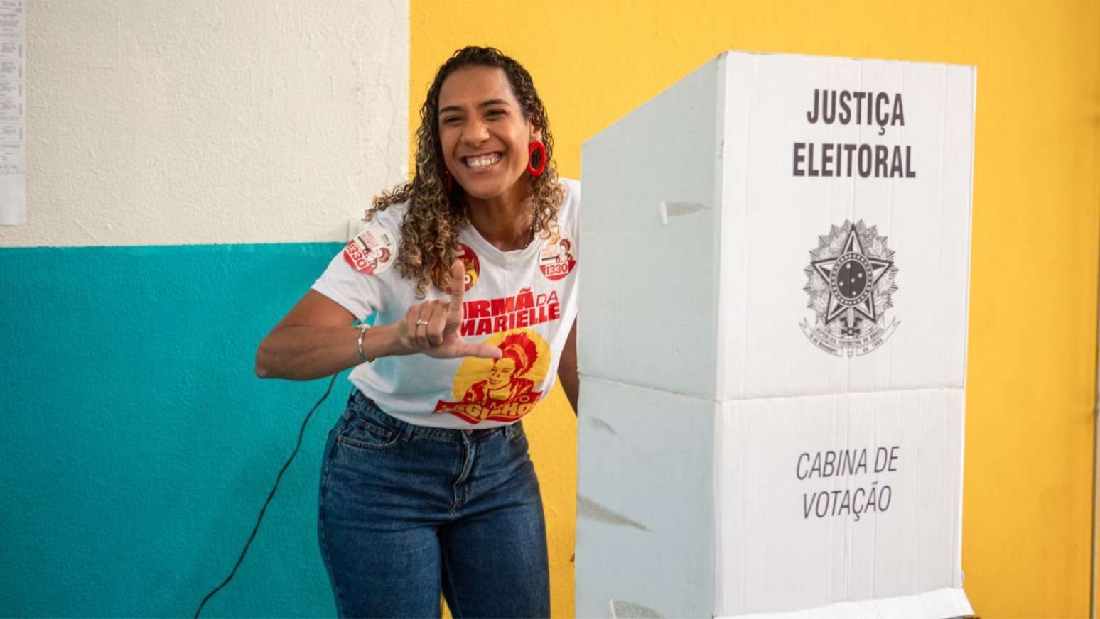 Anielle Franco (PT-RJ), ex-ministra da Igualdade Racial, foi eleita deputada federal