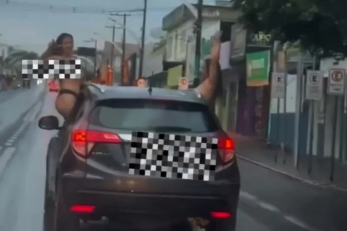 Motorista flagrado com mulheres seminuas é preso por dirigir bêbado em MT