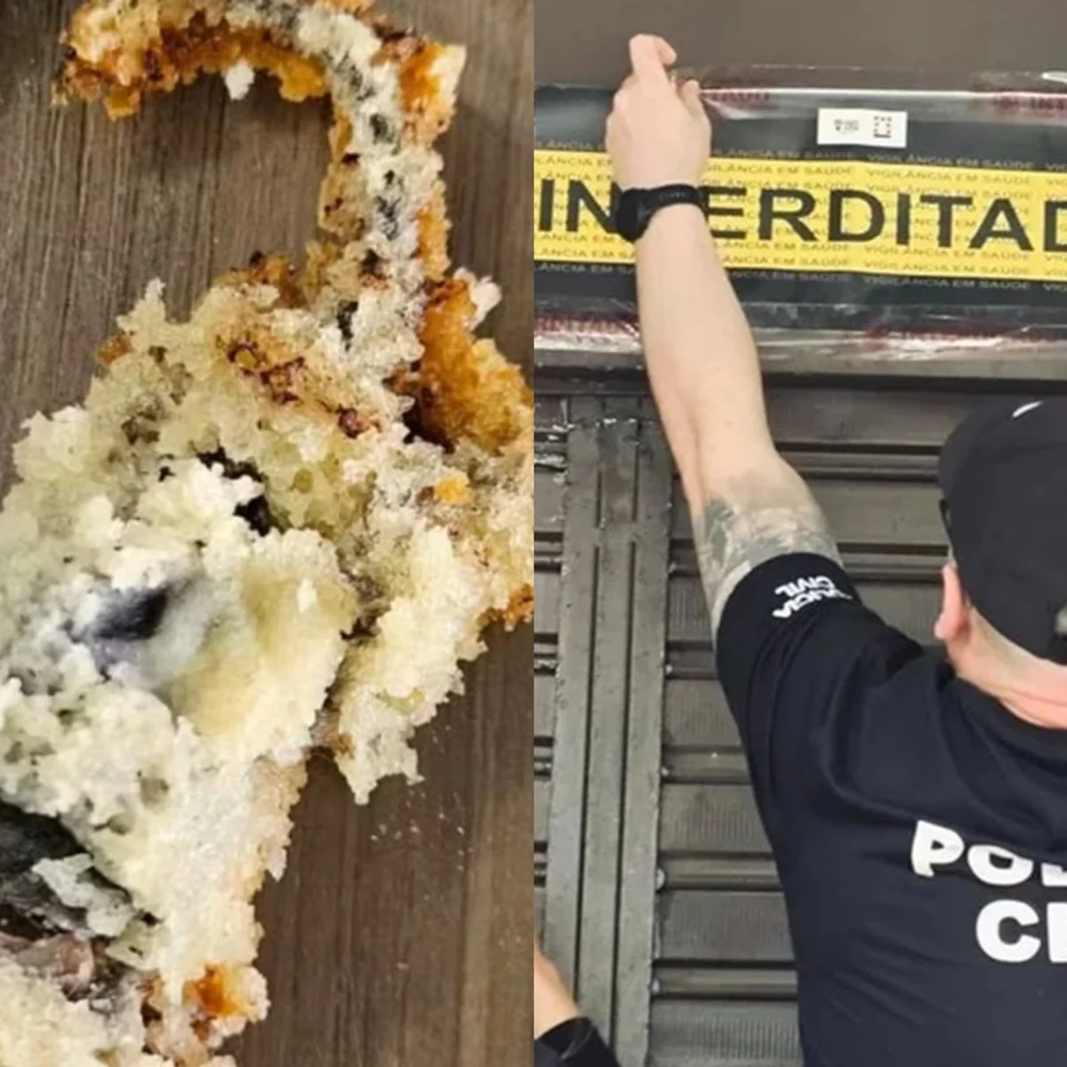 Dona de loja é presa após cliente encontrar rato morto dentro de bolo no RS