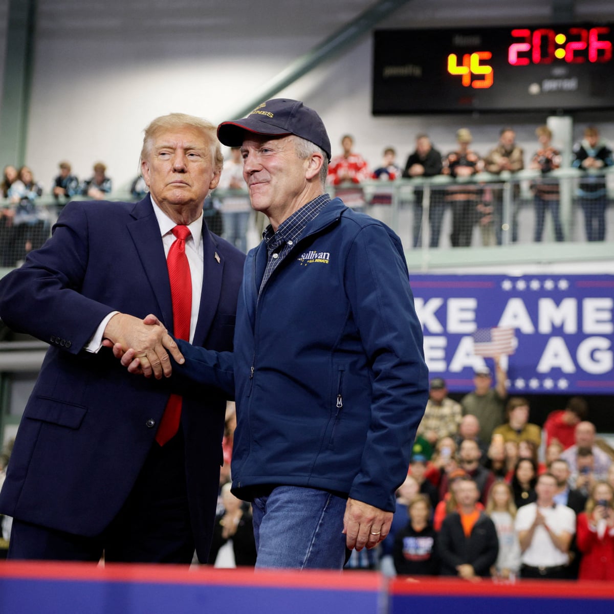 Trump convida os alascenses a votar no 'verdadeiro' Dan Sullivan em uma disputa apertada nas eleições intermediárias