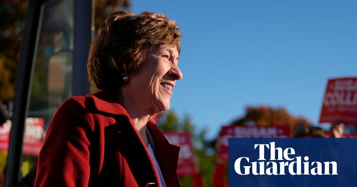 Trump reduz algumas tarifas ao Canadá em tentativa de fortalecer a embatida Susan Collins no Maine