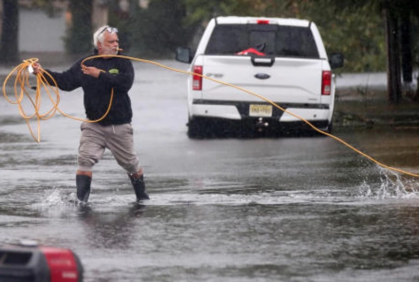 Roads flood in New Jersey, inundate some homes, as major signs of nor’easter take shape
