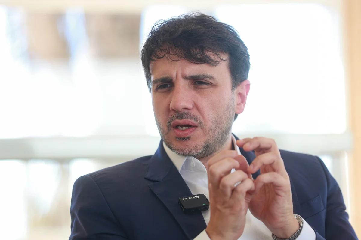 O candidato do Missão à Presidência da República, Renan Santos