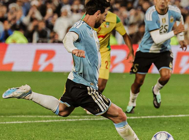 Veja último gol de Messi com a camisa da seleção argentina