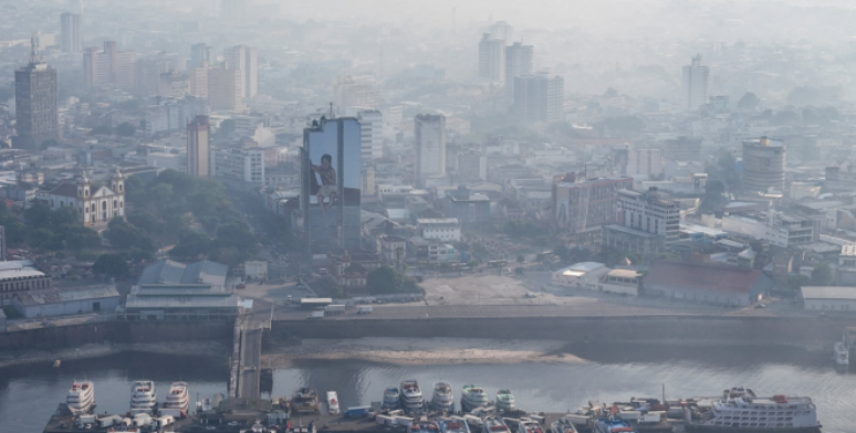 Fumaça volta a cobrir cidades do Amazonas, e Manaus registra pior qualidade do ar