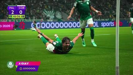 Palmeiras 4 x 1 Corinthians | Melhores momentos | 30ª rodada | Brasileirão na ge tv