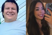 Giovani, dupla de Gian, leva a nova namorada, Flávia Correia, para a estrada: "Nossa vida"