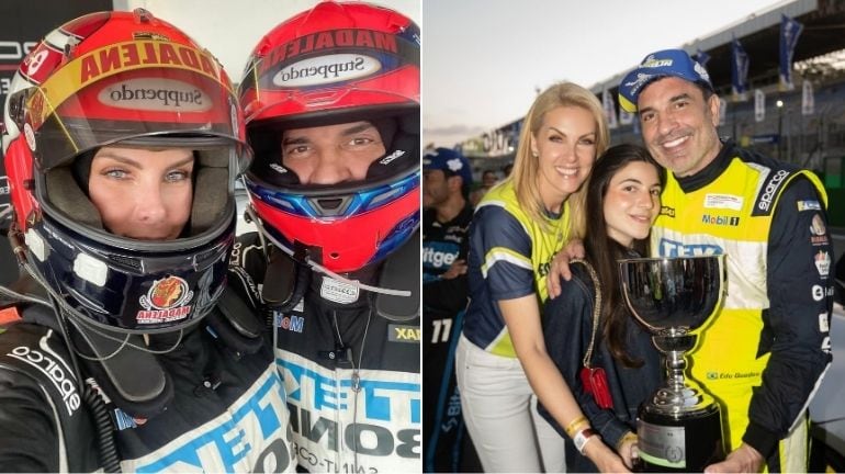 Clima de romance! Ana Hickmann se declara a Edu Guedes em ensaio fotográfico: ‘Me faz sorrir todos os dias’