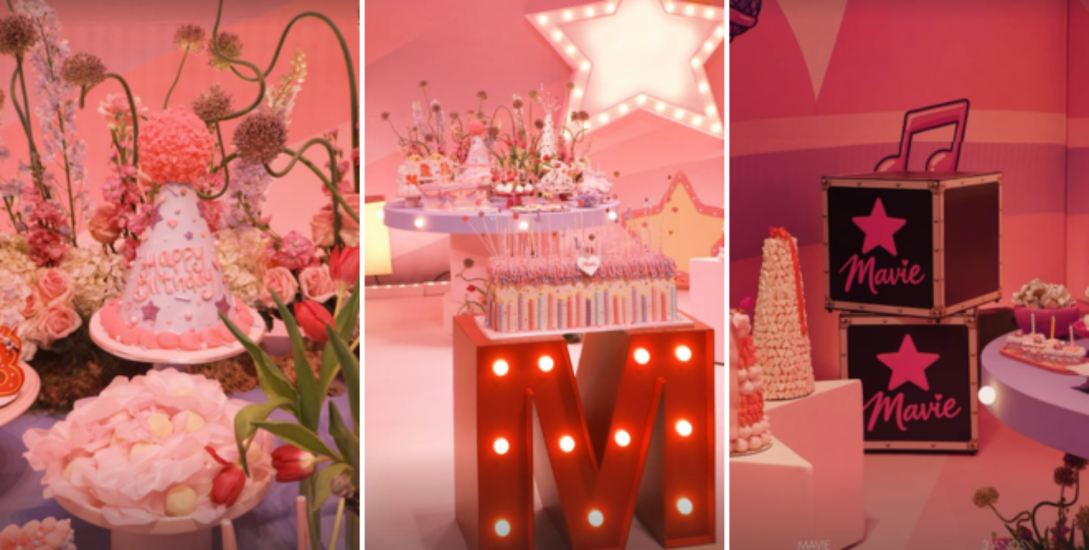 Mavie completa 3 anos nesta terça-feira, 6