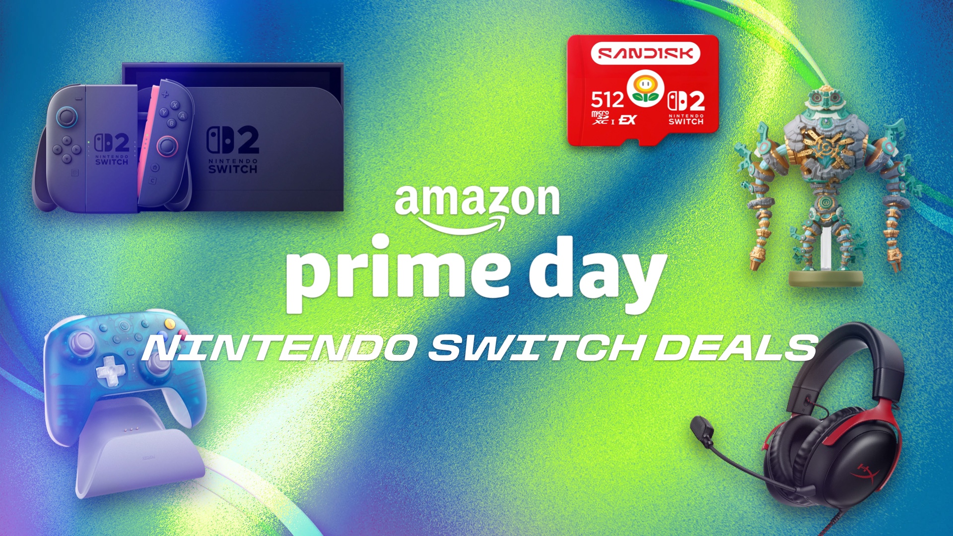 O 2º Prime Day da Amazon está aqui, e nós encontramos as mais de 20 ofertas de jogos e acessórios para Nintendo Switch que você não pode perder.