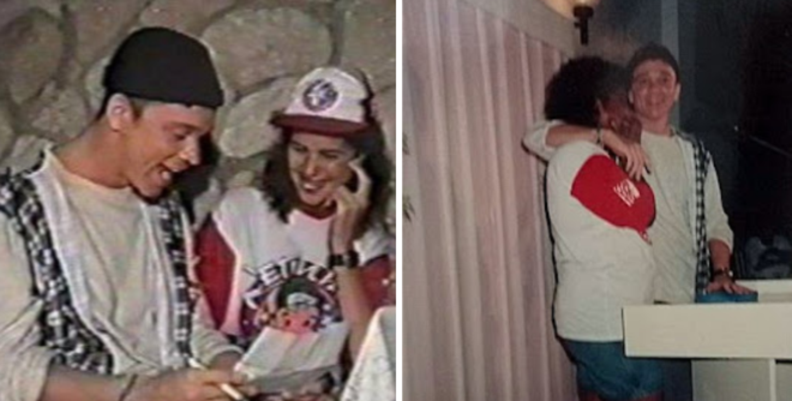 Netinho encontra f&atilde;s em 1994, em Aracaju (SE)