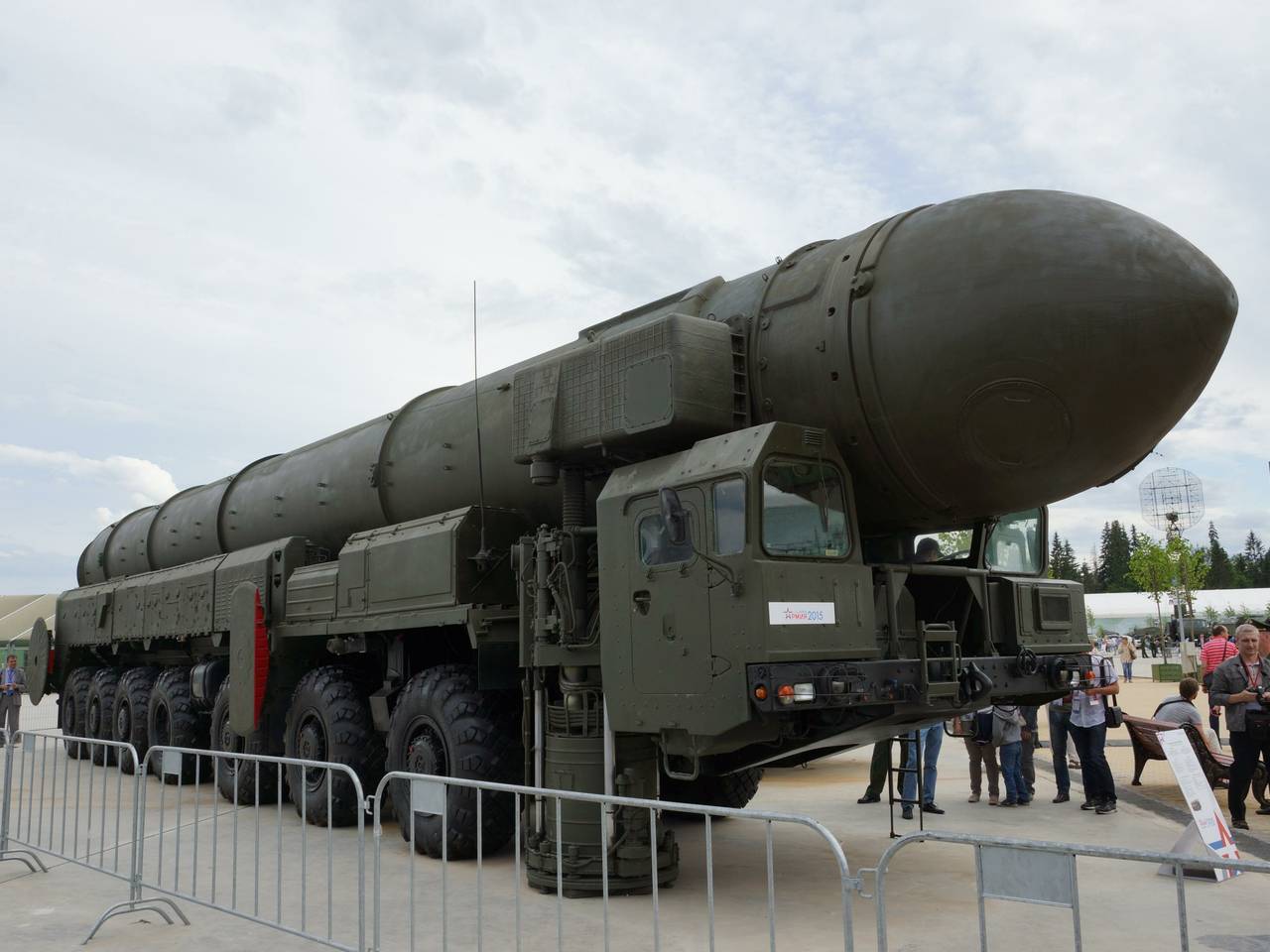 A Europa foi lembrada da tríade nuclear da Rússia