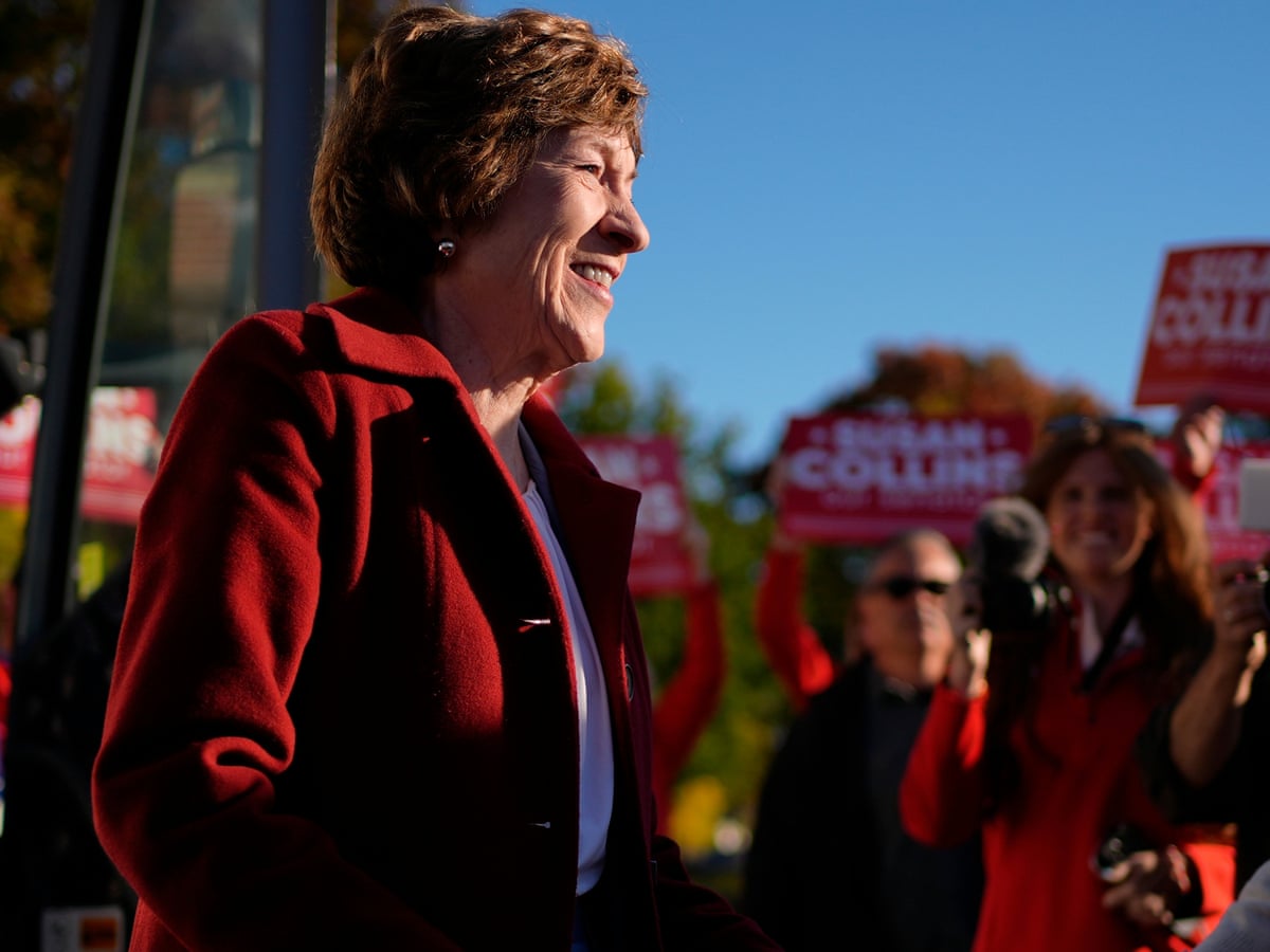 Trump reduz algumas tarifas ao Canadá em tentativa de fortalecer a embatida Susan Collins no Maine