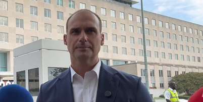 Eduardo Bolsonaro. Foto: Reprodu&ccedil;&atilde;o/Youtube / Estad&atilde;o