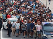 Spain faces Europe's fury after nearly 60,000 migrants arrive at Ceuta enclave from Morocco