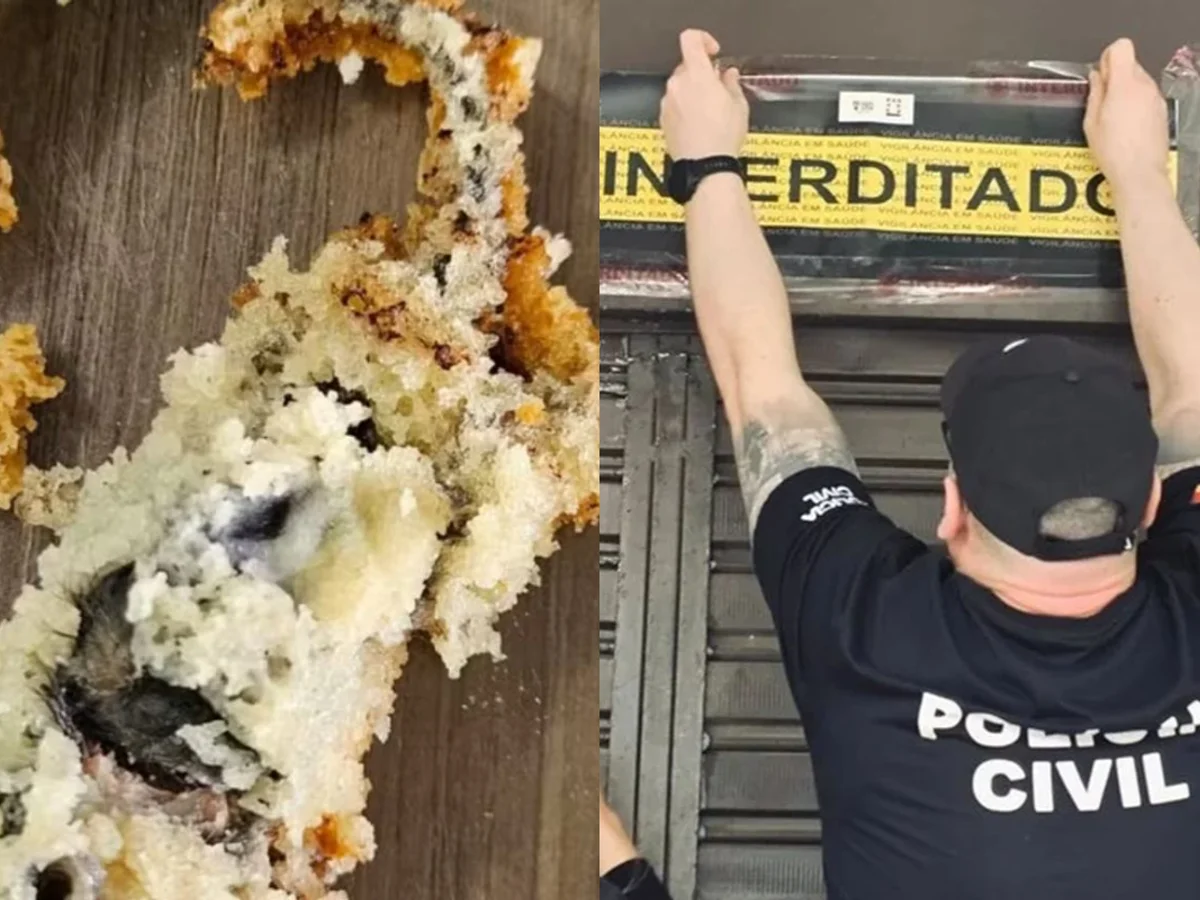 Dona de loja é presa após cliente encontrar rato morto dentro de bolo no RS