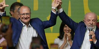 Ex-advers&aacute;rios pol&iacute;ticos nos anos 2000, Geraldo Alckmin virou vice-presidente de Lula no pleito de 2022 Foto: AFP via Getty Images / BBC News Brasil
