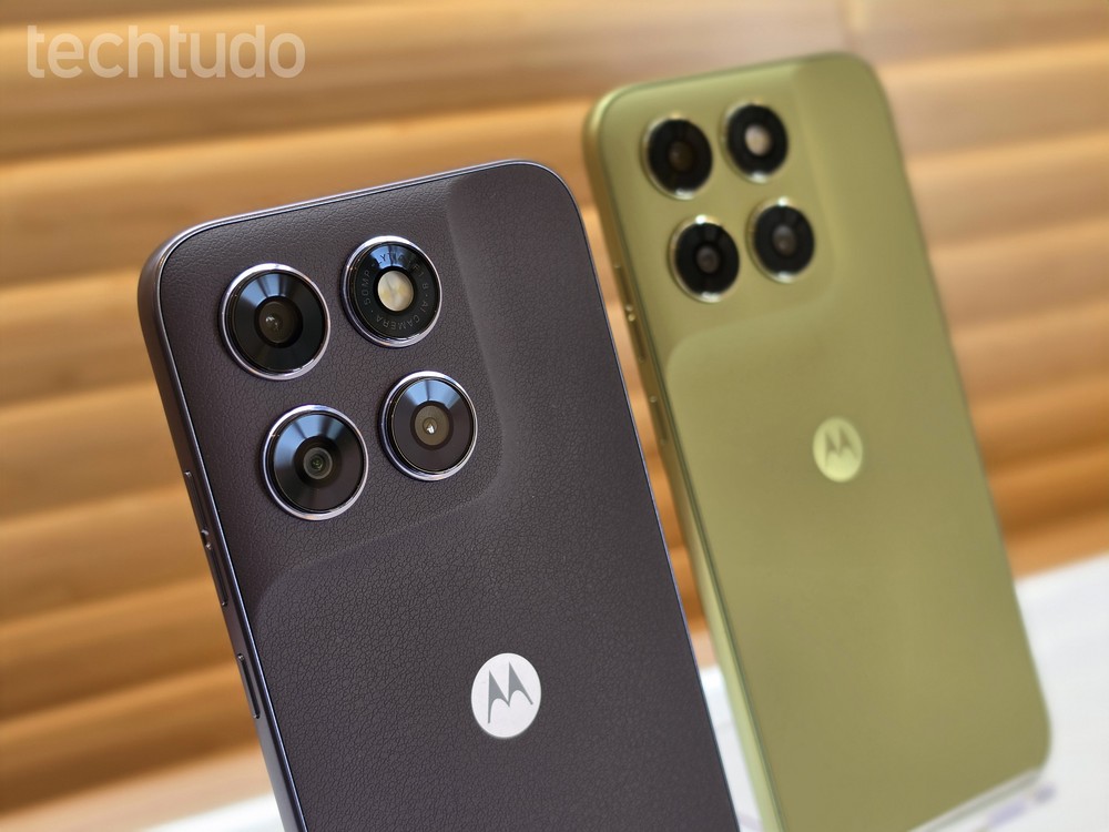 Moto G67 traseira — Foto: Ana Letícia Loubak/TechTudo