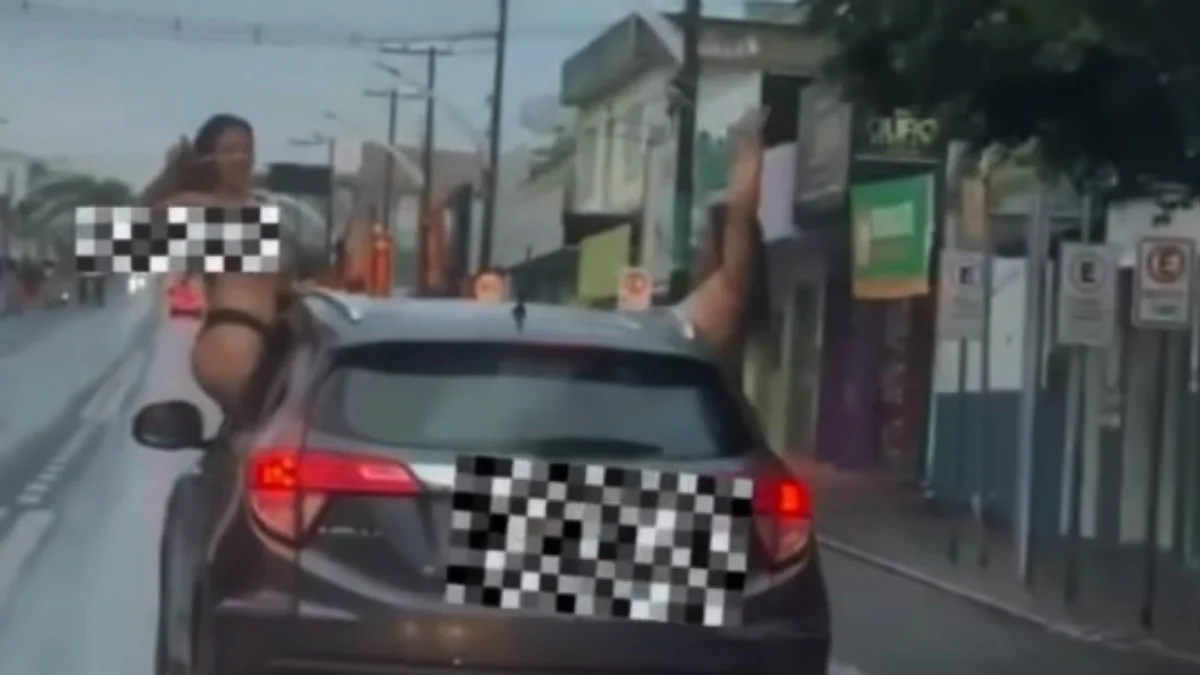 Motorista flagrado com mulheres seminuas é preso por dirigir bêbado em MT