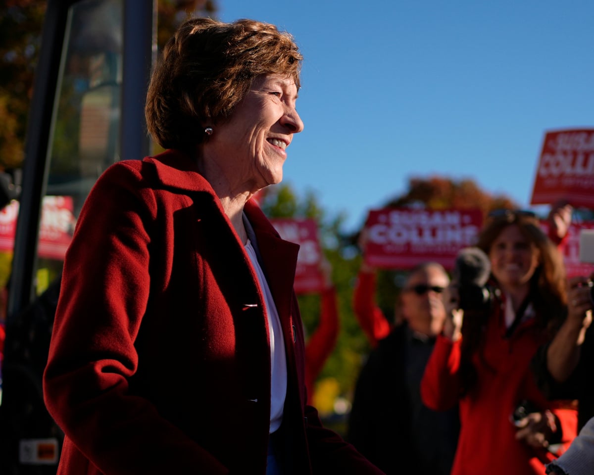 Trump reduz algumas tarifas ao Canadá em tentativa de fortalecer a embatida Susan Collins no Maine