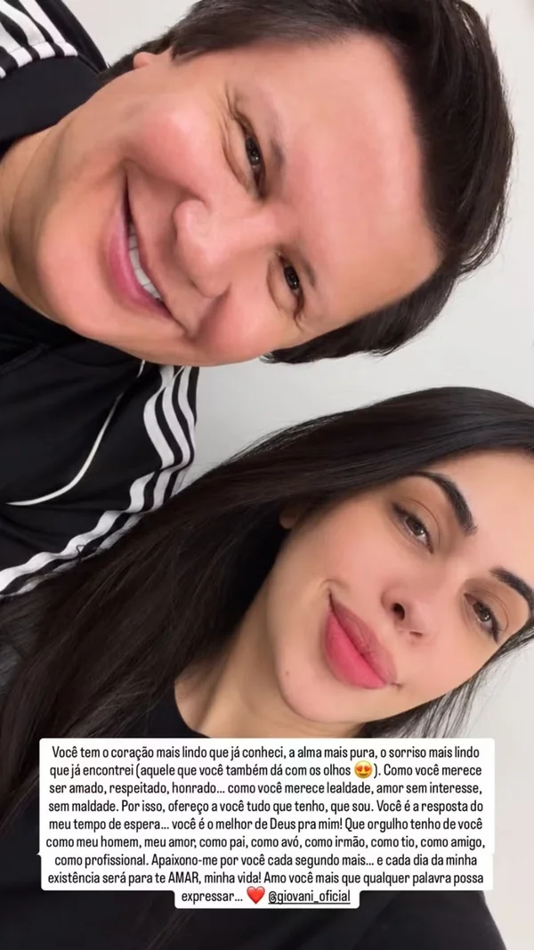 Namorada se declara a Giovani e nega interesse: “Amor sem maldade” - destaque galeria